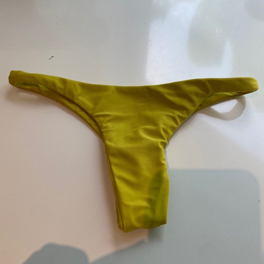 Mikoh Lime Bikini Bottom